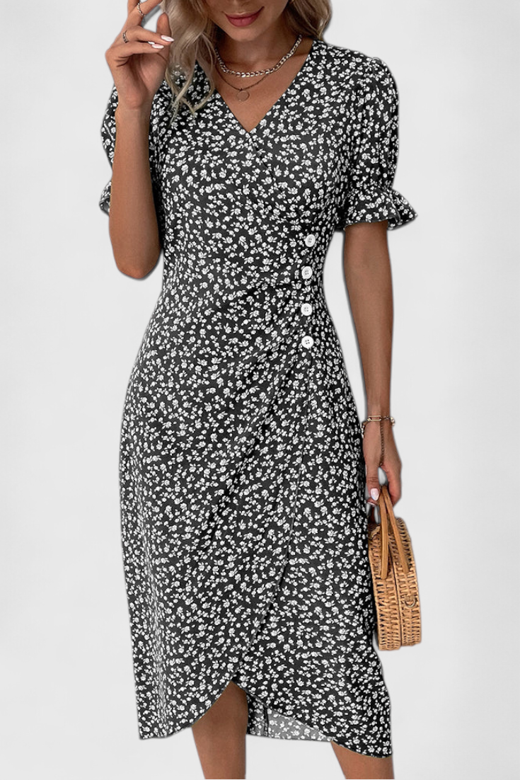 Jolene | Midi Floral Dress
