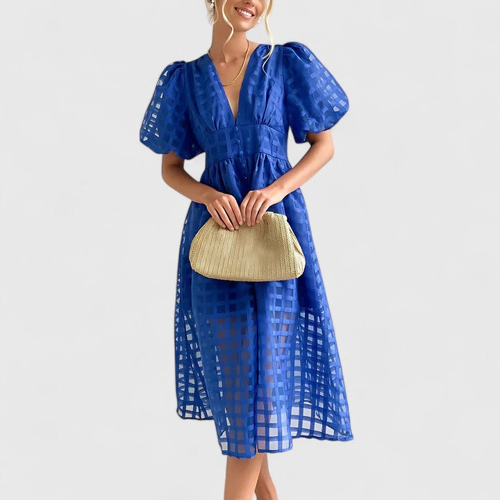 Ava&Rose™| Elegant Midi Dress
