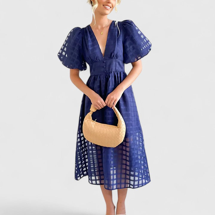 Ava&Rose™| Elegant Midi Dress