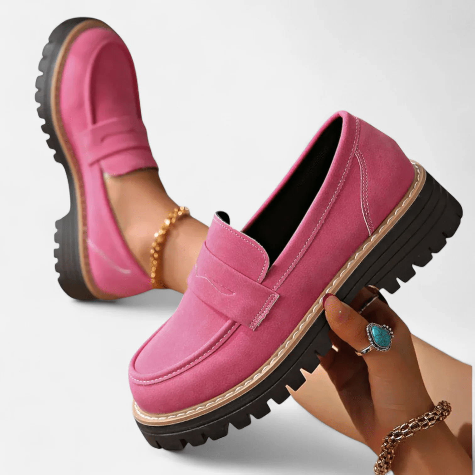 Isla Platform Grip Loafer