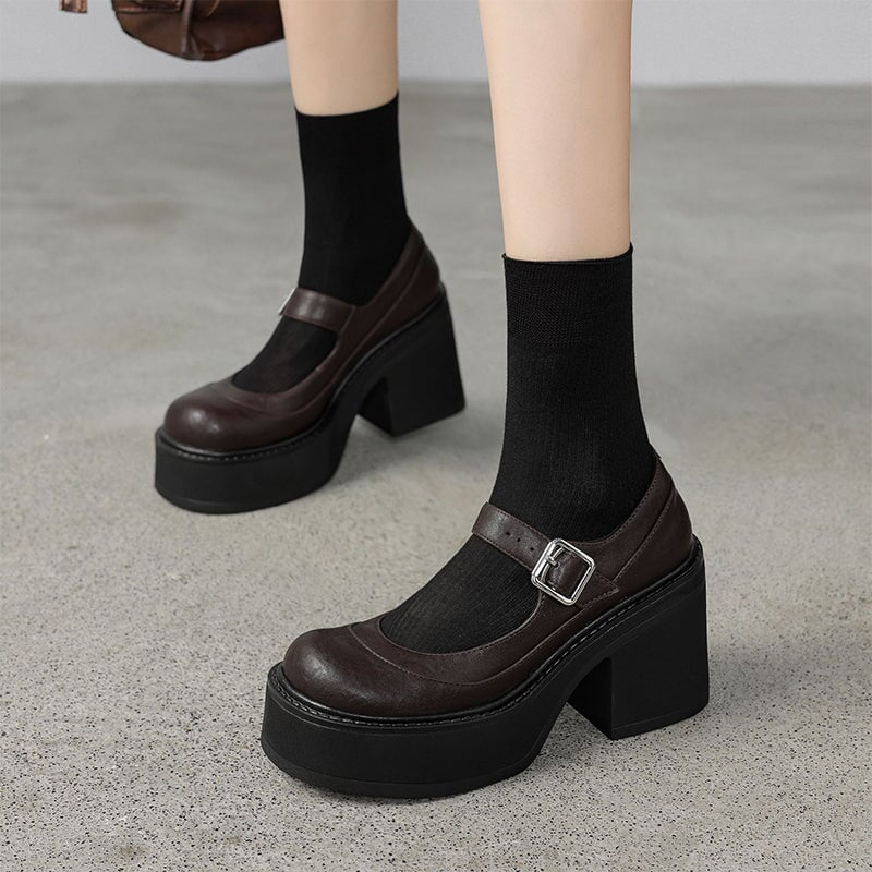 Ava&Rose™| Pela Leather Pumps