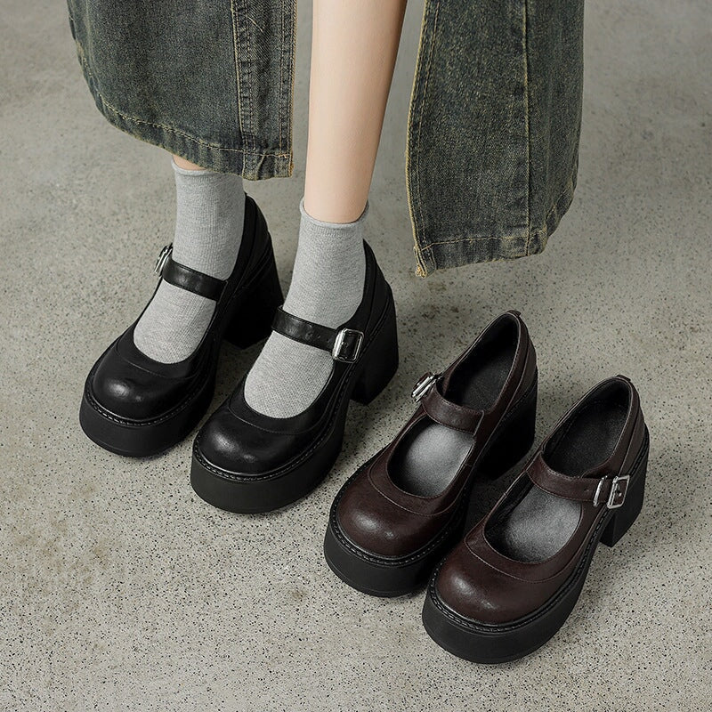 Ava&Rose™| Pela Leather Pumps