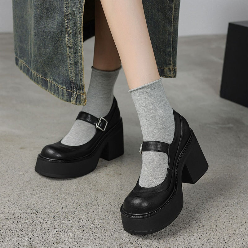 Ava&Rose™| Pela Leather Pumps